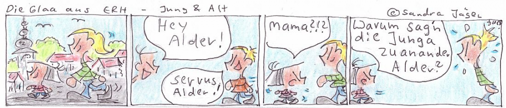 Comic: Jung und alt 1