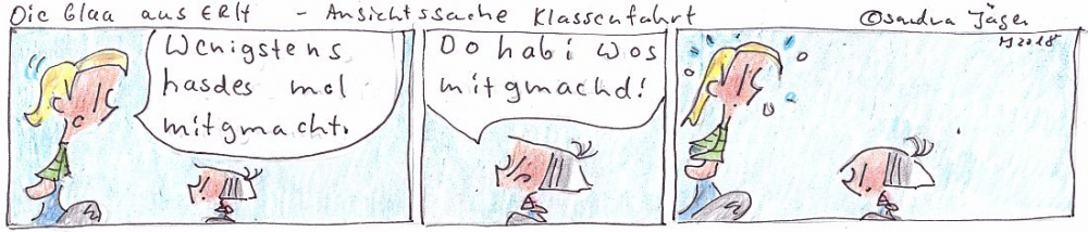 Comic: Die Klassenfahrt: Ansichtssache 1