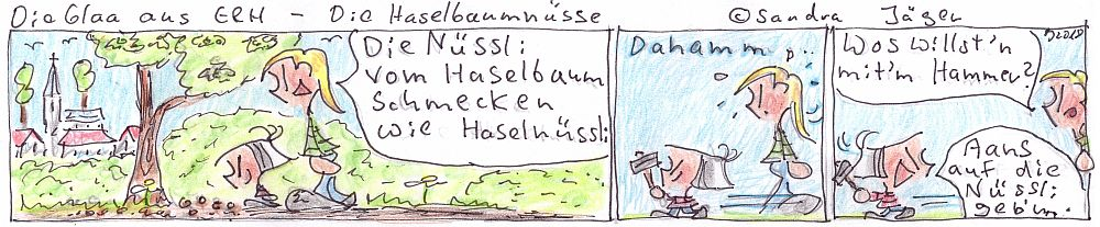 Comic: Haselbaumnüsse 1