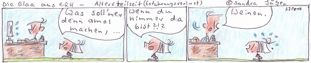 Comic: Altersteilzeit 1