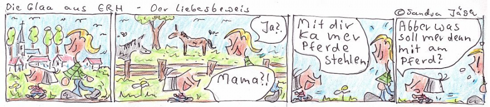 Comic: Der Liebesbeweis 1