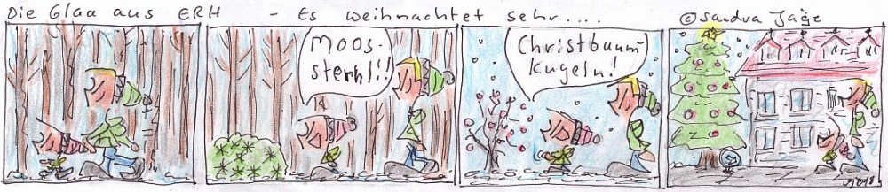 Comic: Es weihnachtet sehr 1