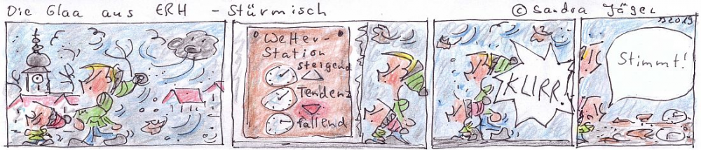 Comic: Stürmisch 1