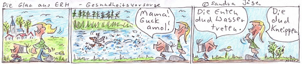Comic: Die Gesundheitsvorsorge 1
