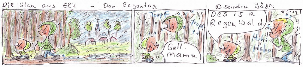 Comic: Der Regentag 1