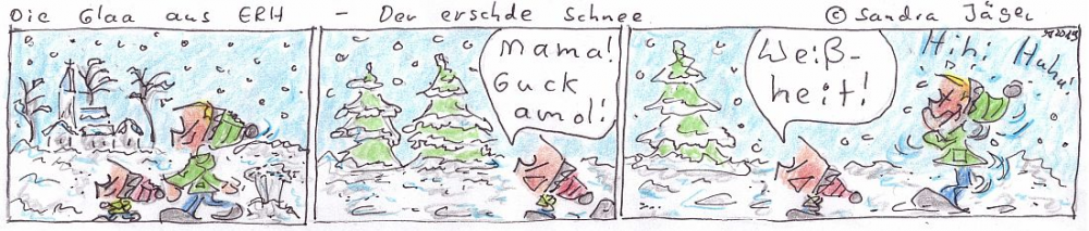 Comic: Der erste Schnee 1