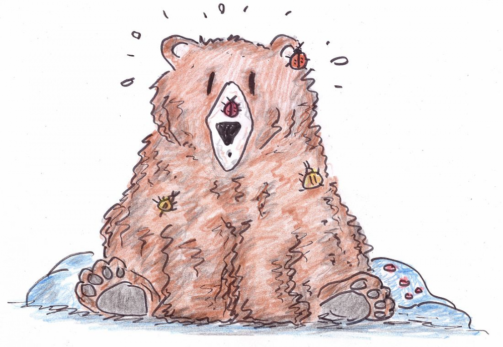 Illustration: Erste Skizzen für ein Kindergedicht 3