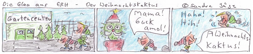 Comic: Der Weihnachtskaktus 1