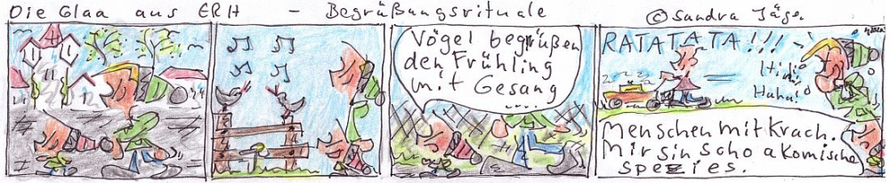 Comic: Begrüßungsrituale 1