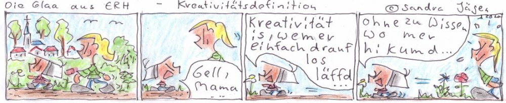 Comic: Kreativitätsdefinition 1