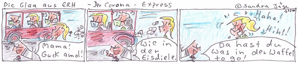 Comic: Der Corona-Express 1