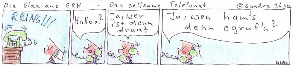 Comic: Das seltsame Telefonat 1