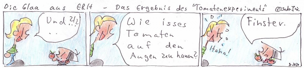 Comic: Das Tomatenexperiment 2