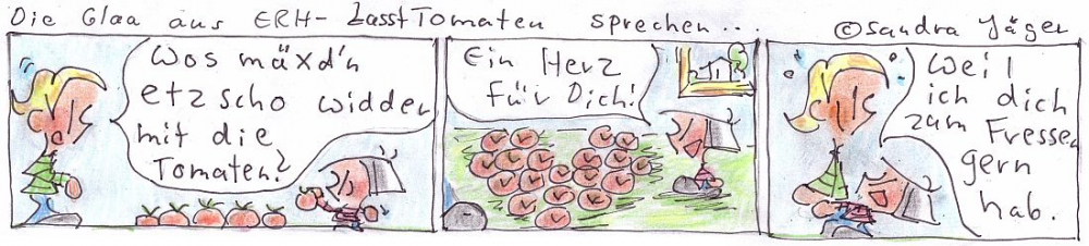 Comic: Lasst Tomaten sprechen 1
