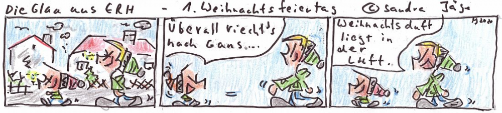 Comic: Der 1. Weihnachtsfeiertag 1