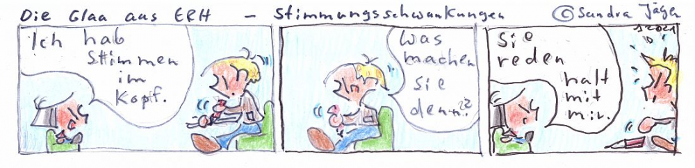 Comic: Stimmen im Kopf 1