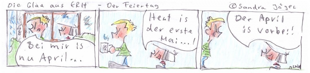 Comic: Der Feiertag 1