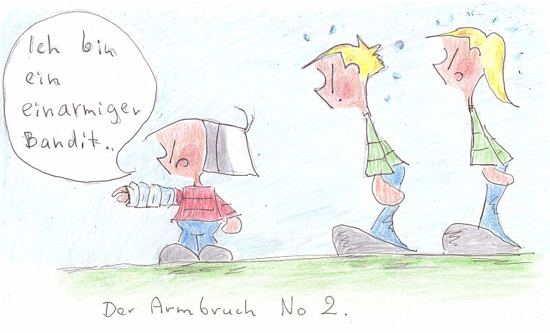 Cartoon: armbruch nr 2 1