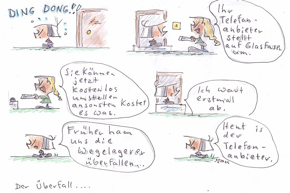 Comic: Der Überfall 1