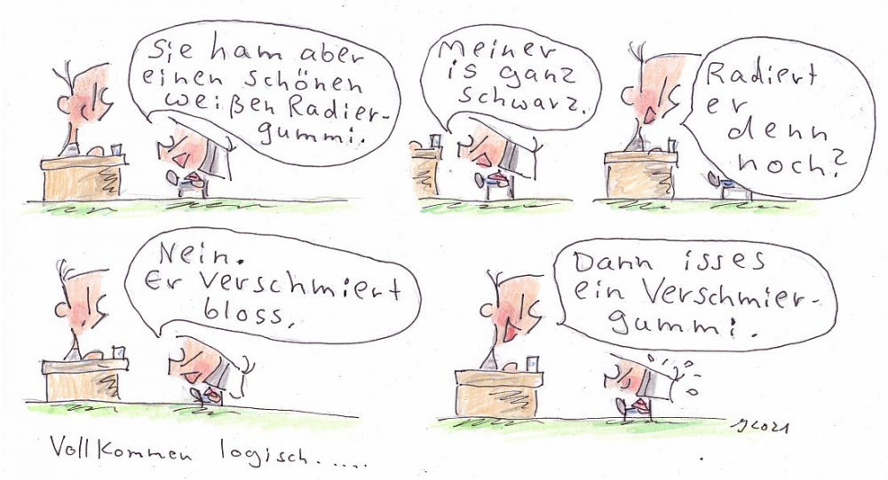Comic: Vollkommen logisch ... 1