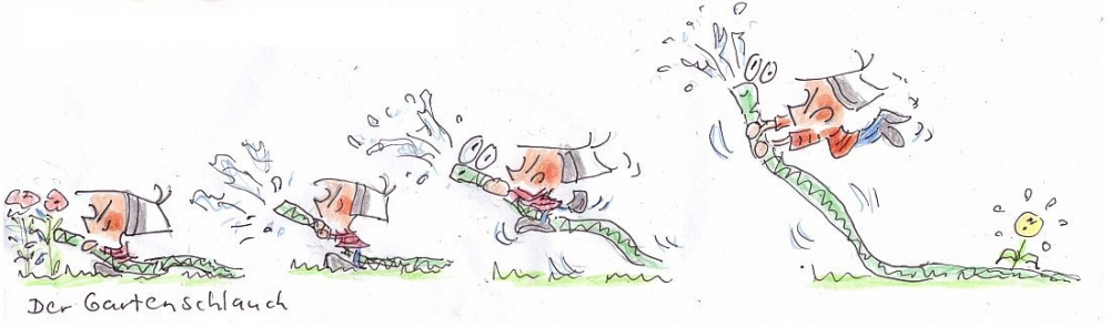 Comic: Der Gartenschlauch 1