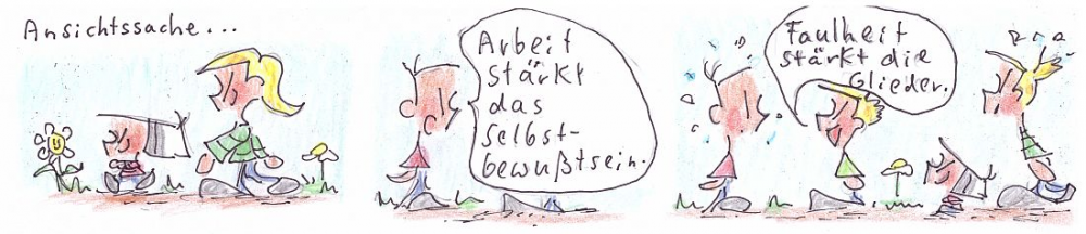 Comic: Ansichtssache 1