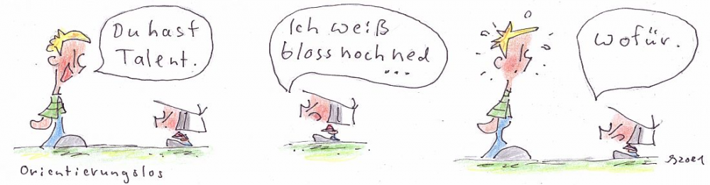 Comic: Orientierungslos 1