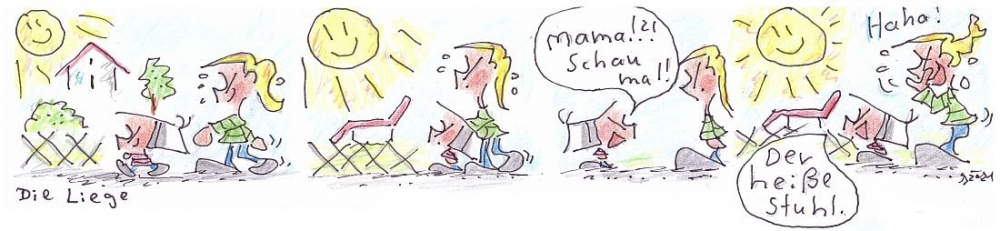 Comic: Die Sonnenliege 1