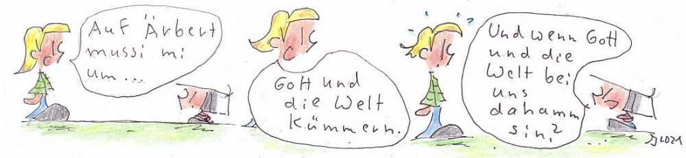Comic: Gott und die Welt 1