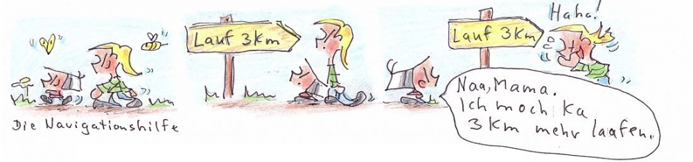 Comic: Die Navigationshilfe 1