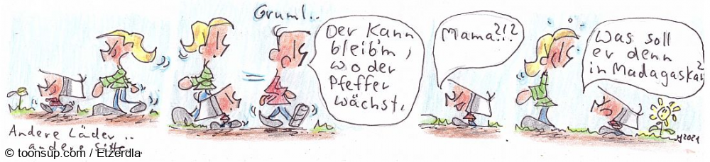 Comic: Andere Länder, andere Sitten ... 1