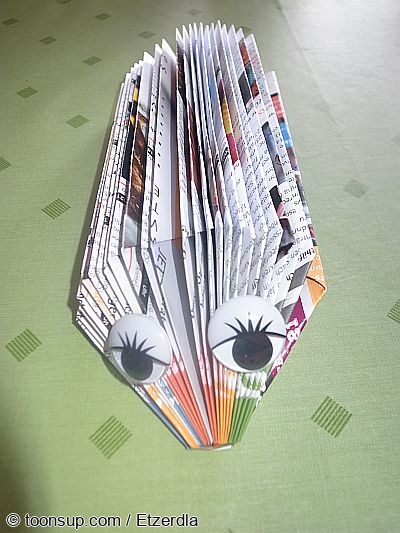 Photo: Flyer upcycling 1
