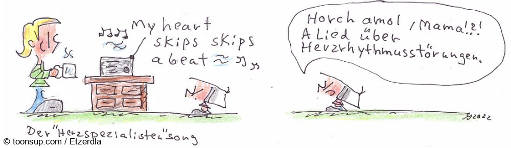 Comic: Der "Herzspezialisten"song 1