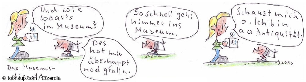 Comic: Das Museumsdisaster 1
