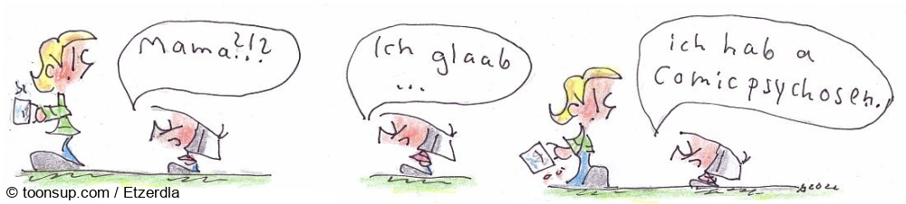 Comic: Psychoseerfahrung 1