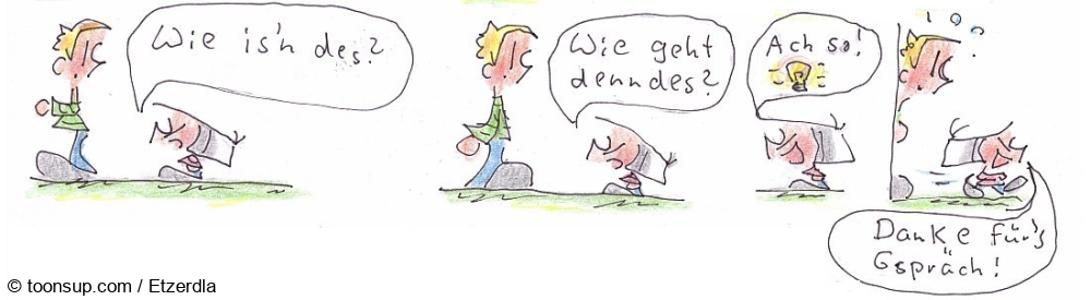 Comic: Fragestunde 1