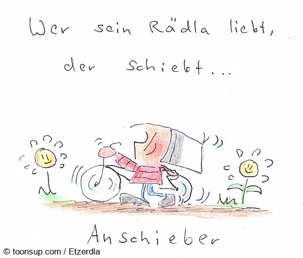 Cartoon: Fahrad-Einfälle 2