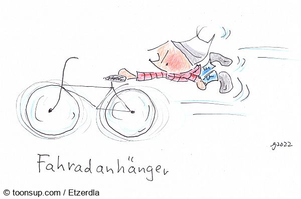 Cartoon: Radfahr-Cartoons 1