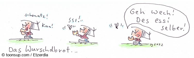 Comic: Des Wurschdbrot 1