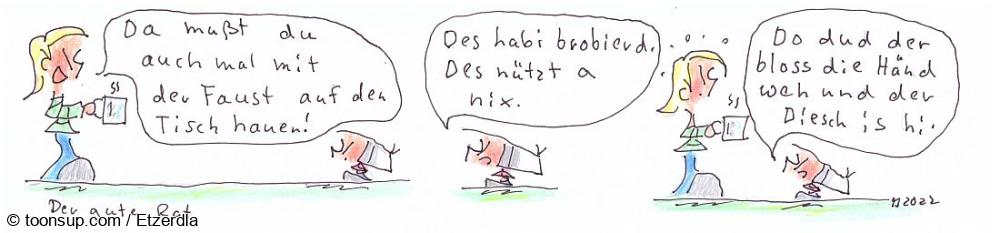 Comic: Der gute Rat 1