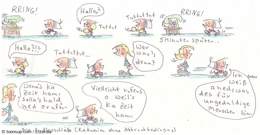 Comic: Das Telefonat No 3 1
