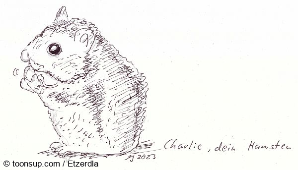 Illustration: Charlie Hamster :) 1