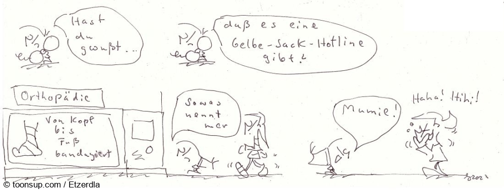Comic: 2 Comics und Schmetterlinge 1