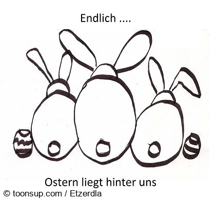 Cartoon: Fröhliche Apres Ostern! :) 1