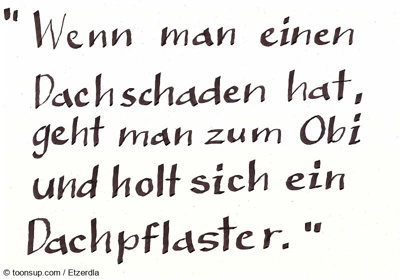 Other: Kalligraphie Dachschaden :) 1