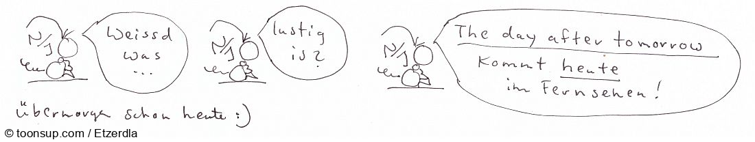 Comic: Übermorgen ;) 1