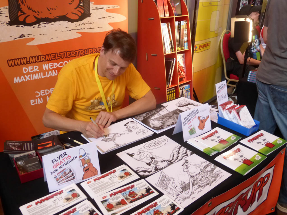 Anderes: Heut' auf 'm Comicfest 8