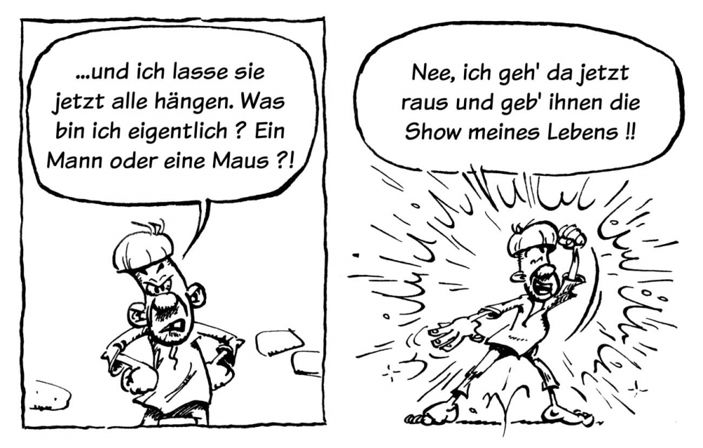 Comic: Lampenfieber 2