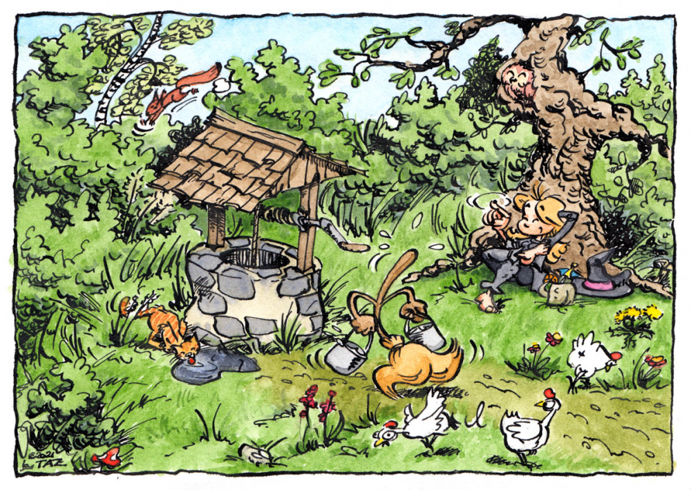Illustration: Hexengarten 1