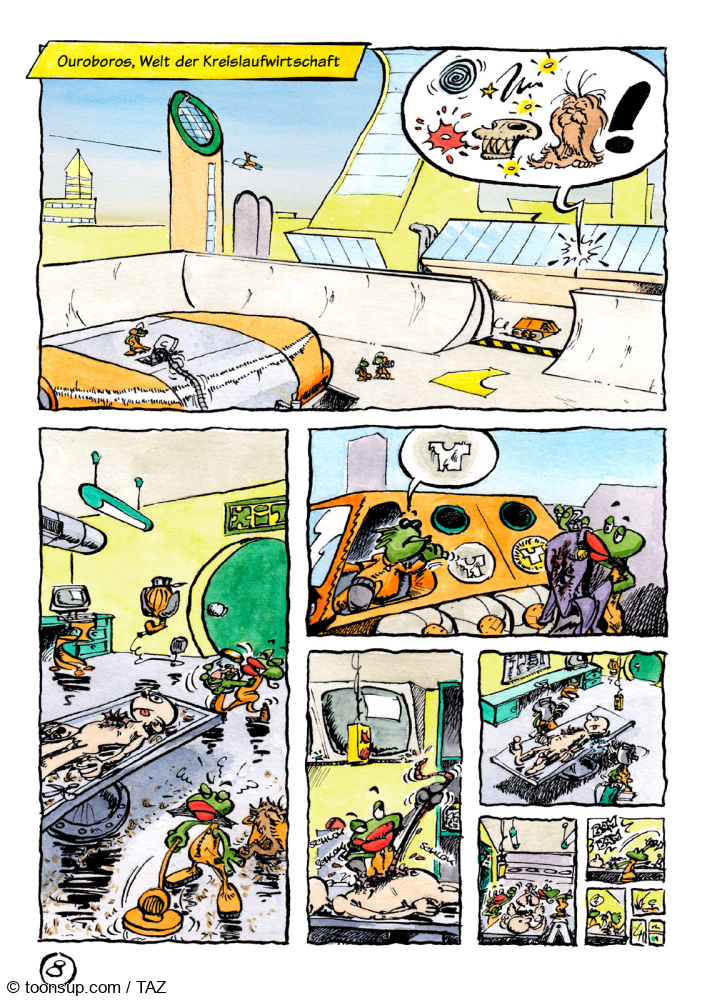 Comic: Die Neue Welt - PLANET O 9